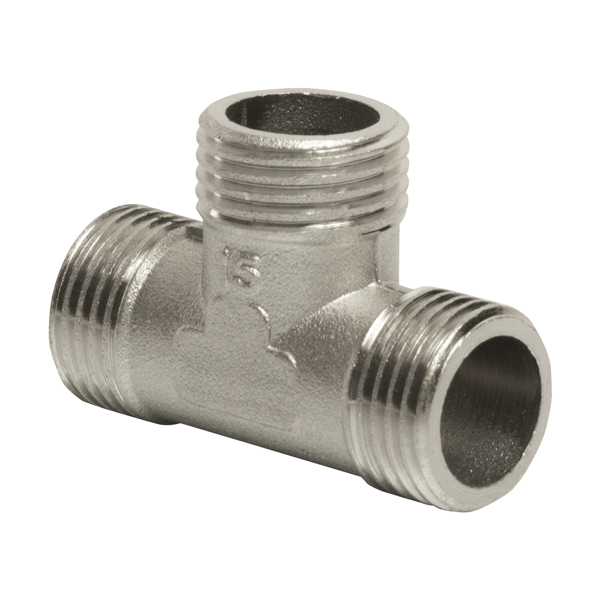 Тройник 1/2'' нар/нар/нар VRT® никель