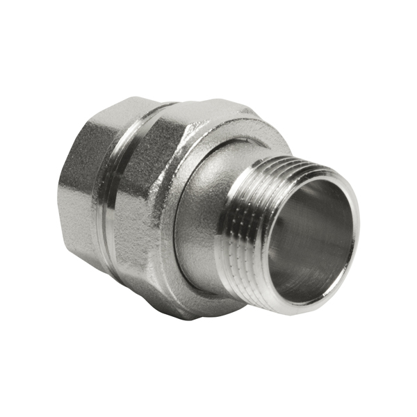 Переходник со сгоном 3/4'' прямой VRT®(конус) никель