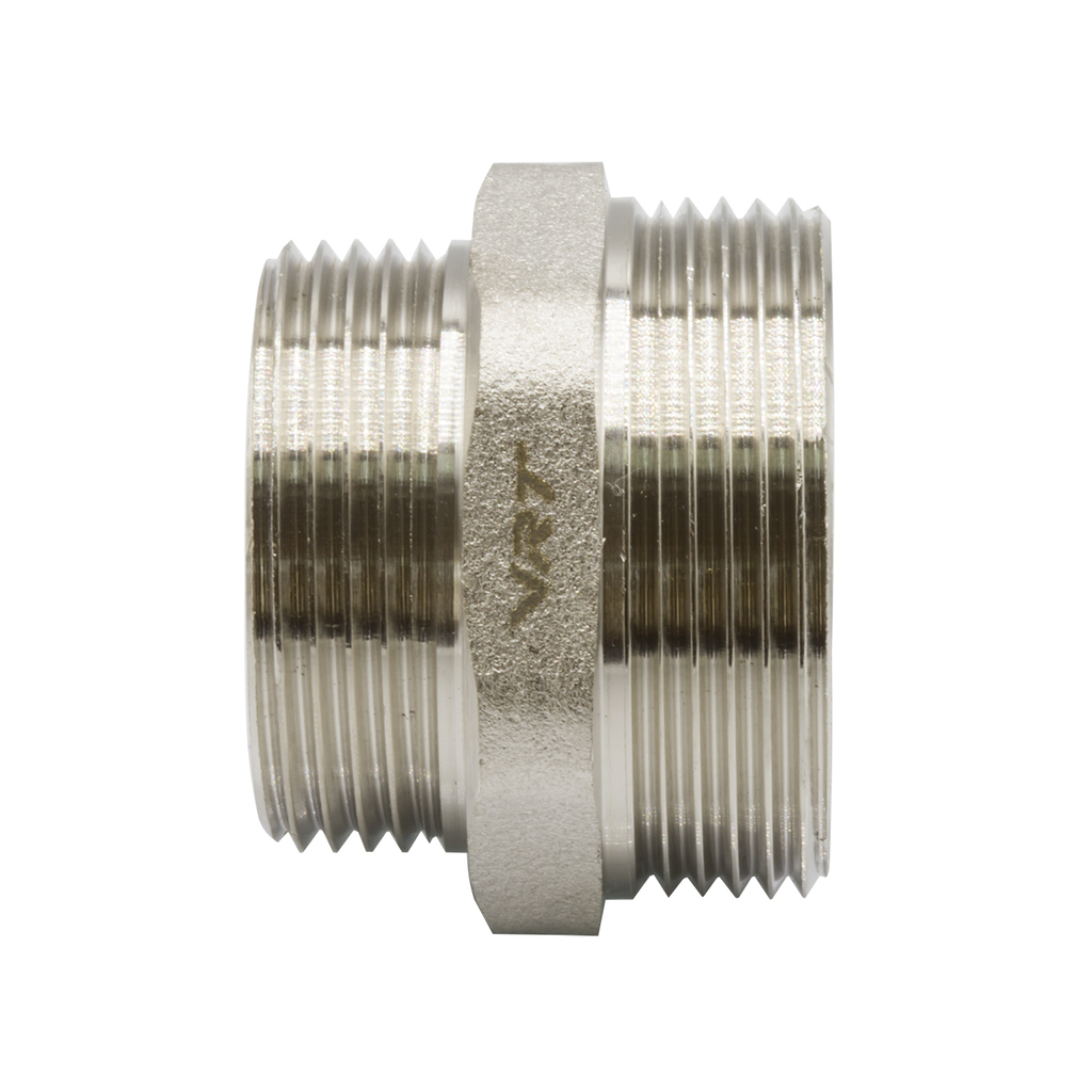 Ниппель переходной 1 1/2'' - 1 1/4'' нар/нар VRT® никель