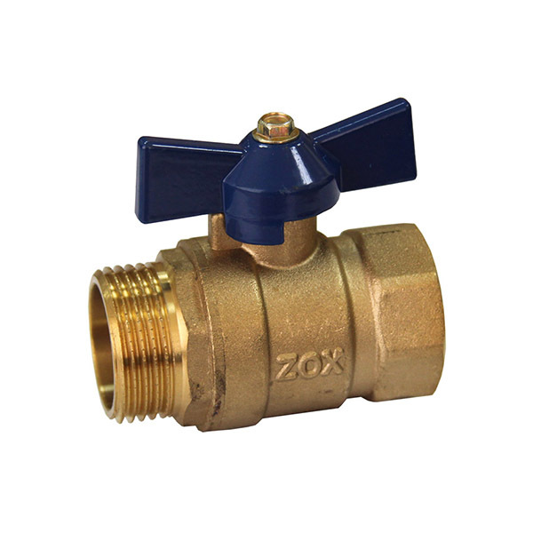Кран шаровой 1/2'' вн/нар бабочка RM-L