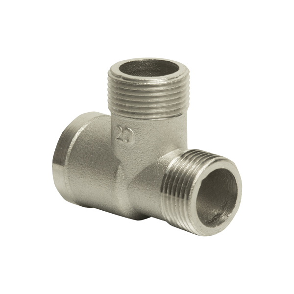 Тройник 3/4'' вн/нар/нар VRT® никель