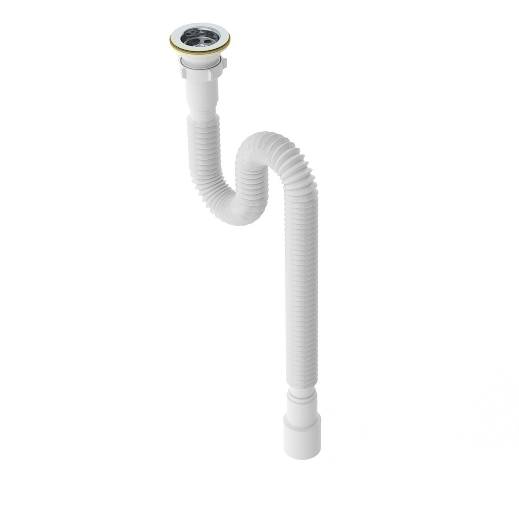 Гофросифон 1 1/2"*40/50 F103-АК САНДЕСАНТ (800мм)