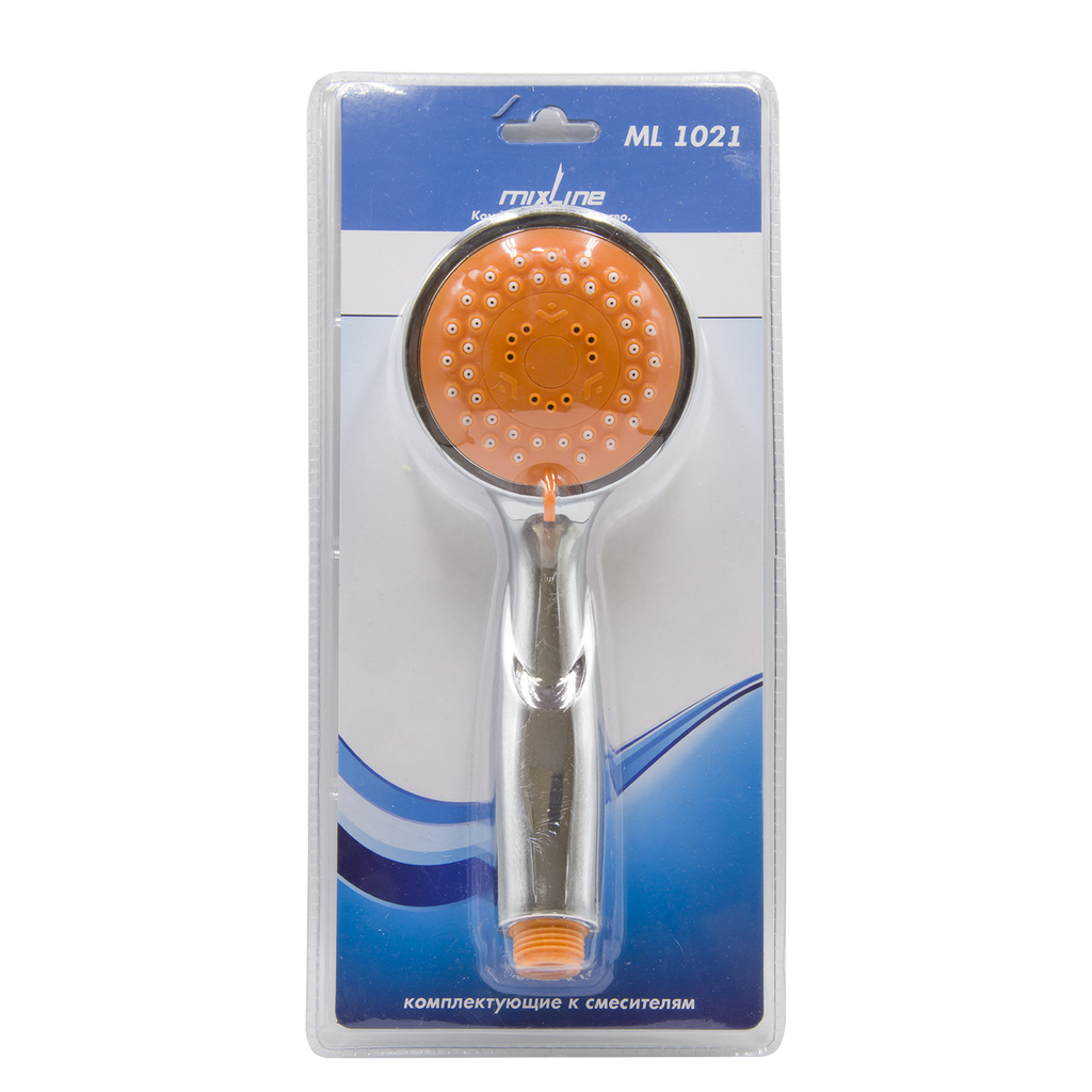 Лейка для душа MIXLINE МЛ1021 (ML1021) 3 позиции (блистер)  ХРОМ