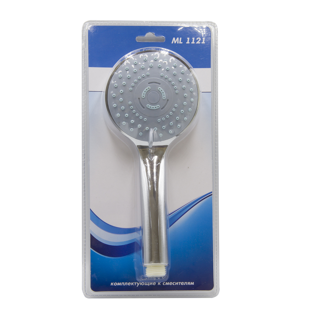 Лейка для душа MIXLINE МЛ1121 (ML1121) 3 позиции (блистер)  ХРОМ