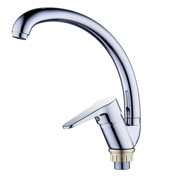 Смеситель для кухни 40к Glauf NUD4-A146 бок. ручка, п/гайку