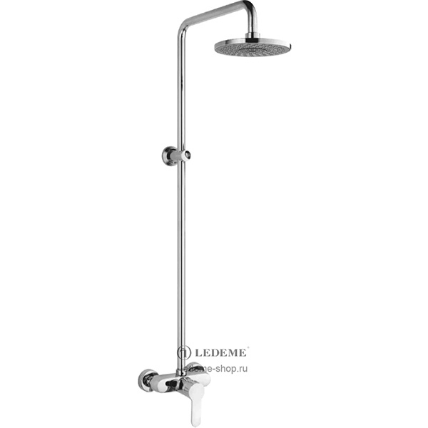 Душевая система 40к L2409-1 Ledeme стационарный, латунь