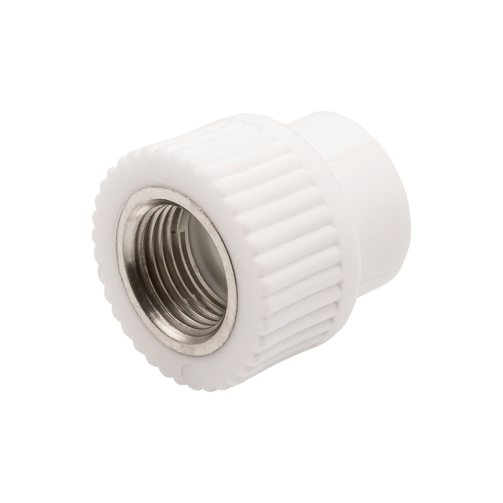Муфта комб. вн 20х1/2'' EVER® БЕЛЫЙ штрихкод (Россия)