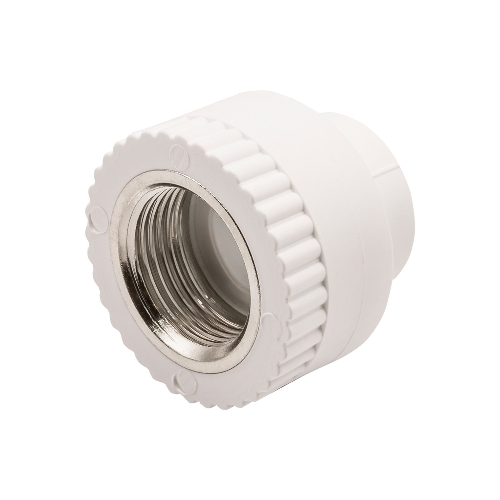 Муфта комб. вн 20х3/4'' EVER® БЕЛЫЙ штрихкод (Россия)