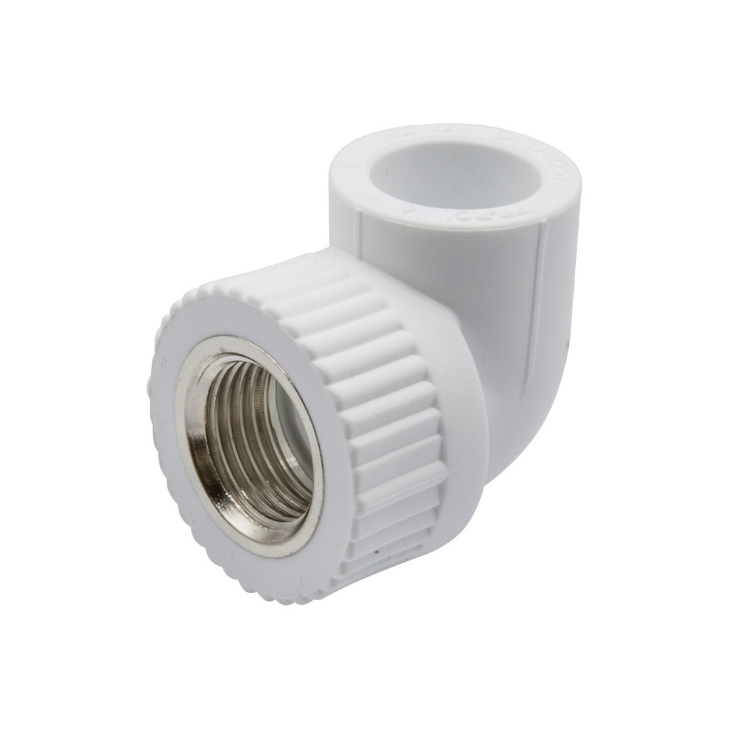 Уголок комб. вн 20х1/2'' EVER® БЕЛЫЙ (Россия)