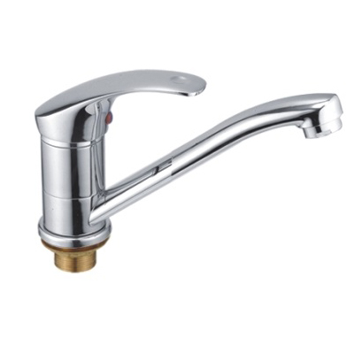 Смеситель для кухни 35к HB4536-2 HAIBA короткий излив, б/отв  п/гайку