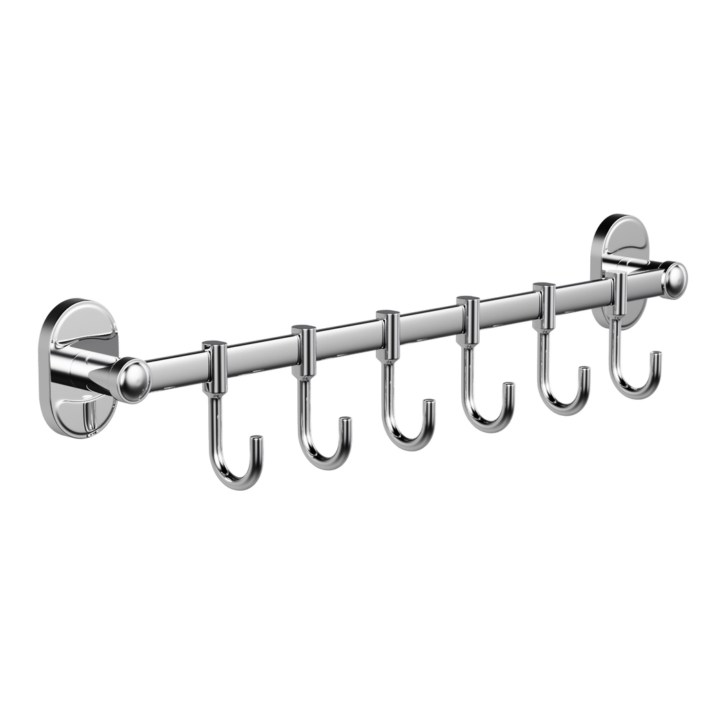 Планка 6 крючков (двиг) HB1915-6 HAIBA
