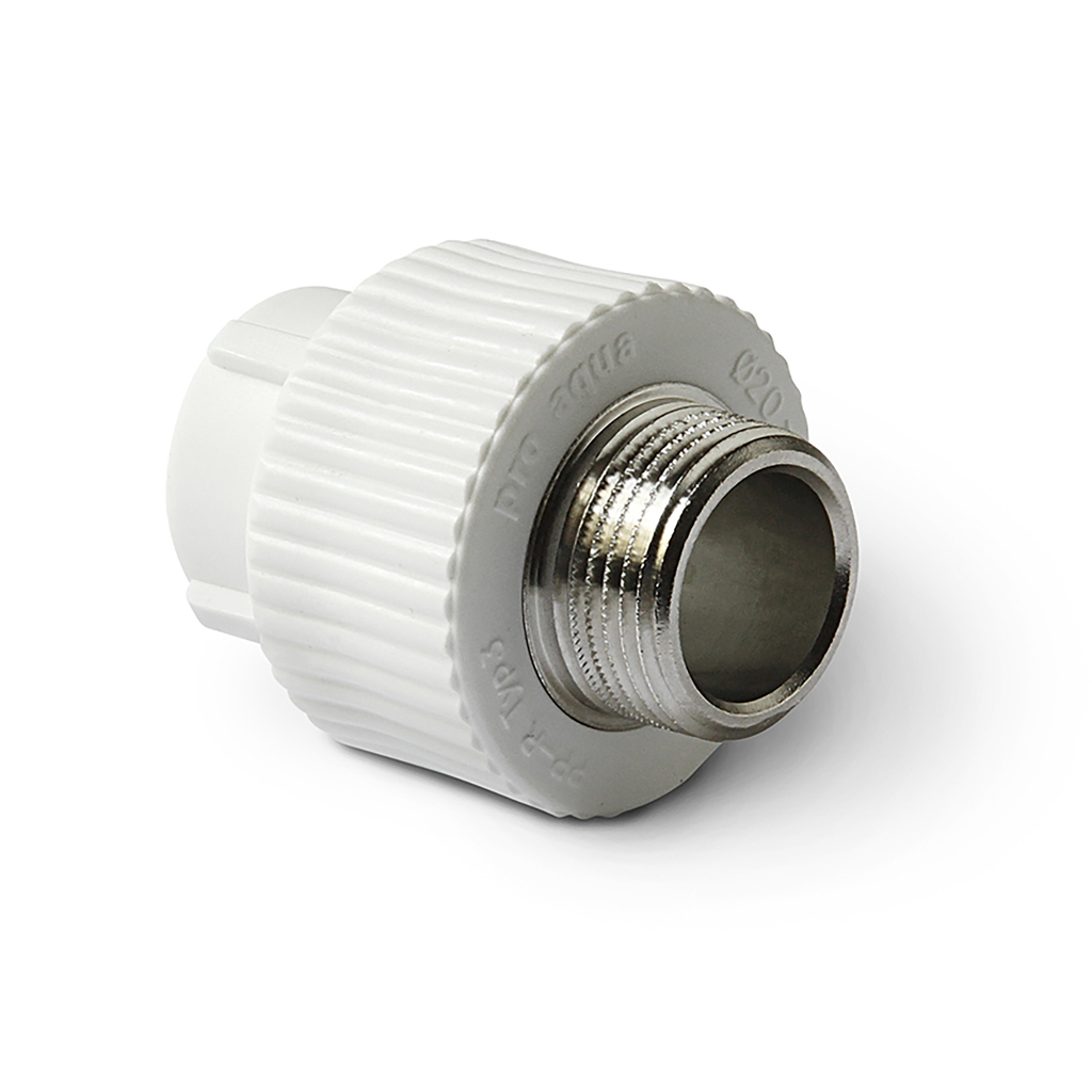 Муфта комб. нар 32х1/2" PRO AQUA БЕЛЫЙ