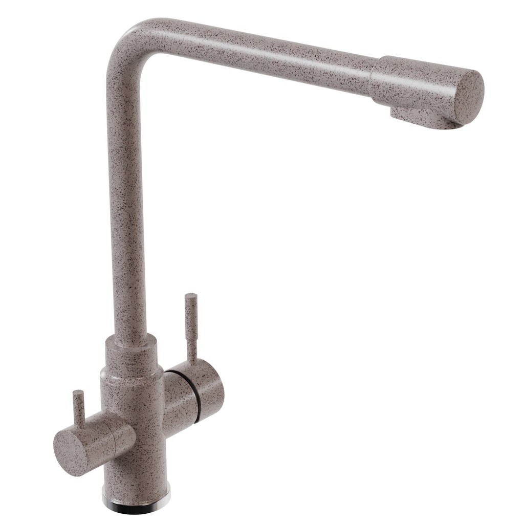 Смеситель для кухни 35к MIXLINE  МЛ-ГС13 (ML-GS13) (302) песочный с вых. для питьевого фильтра