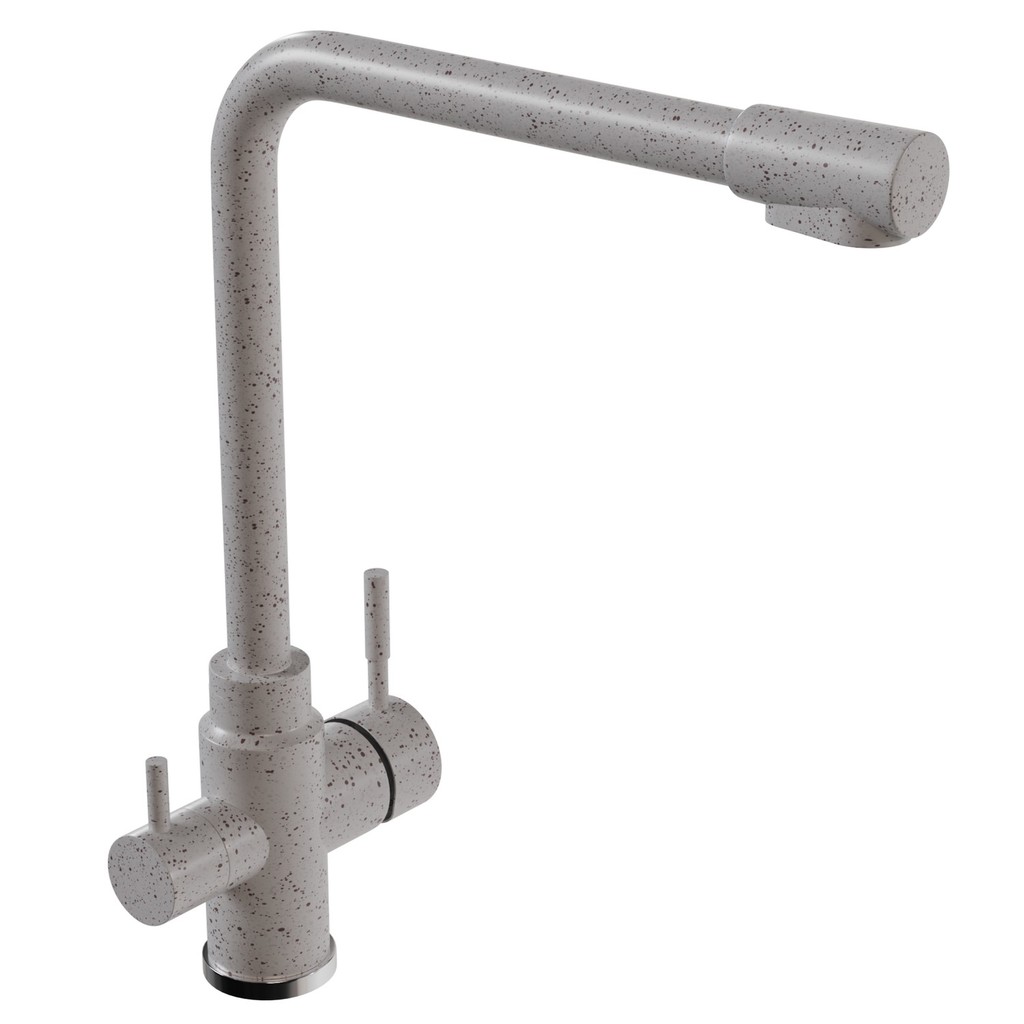 Смеситель для кухни 35к MIXLINE  МЛ-ГС13 (ML-GS13) (328) бежевый с вых. для питьевого фильтра