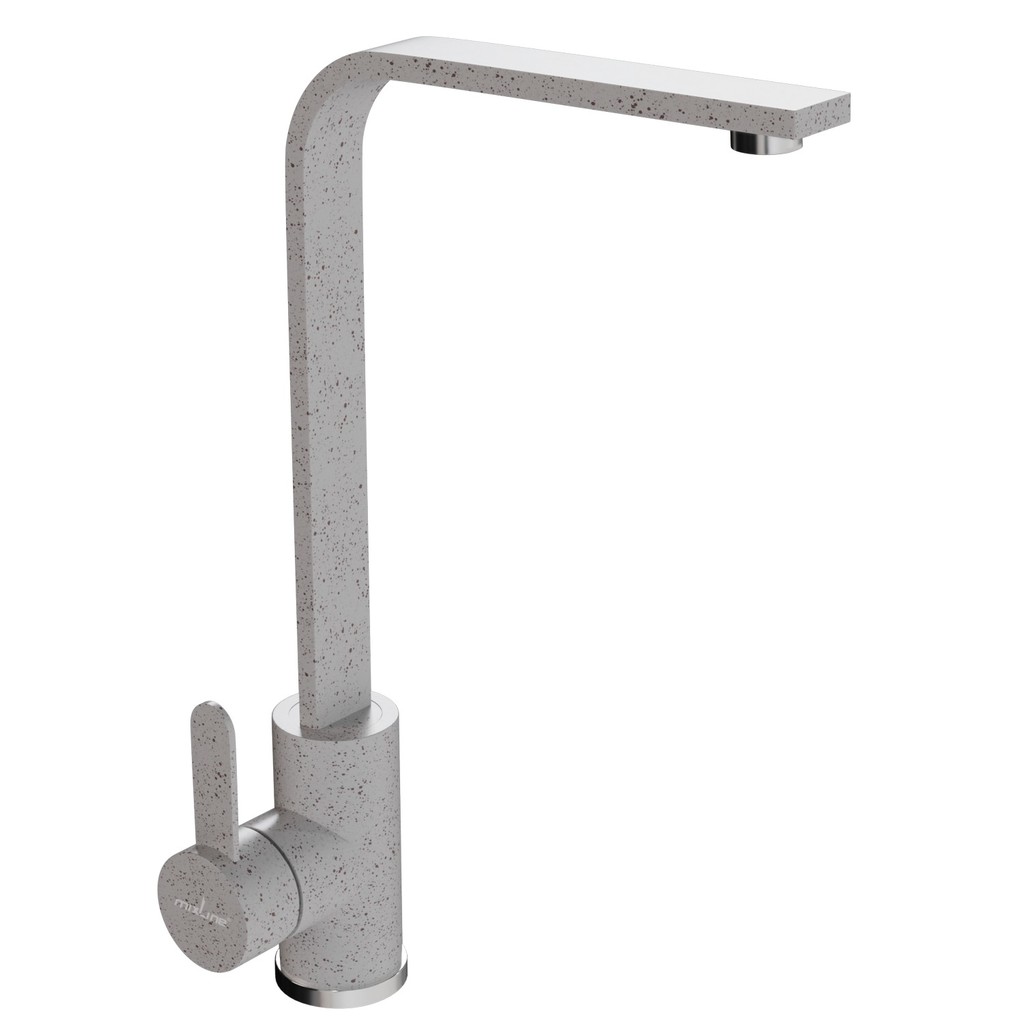 Смеситель для кухни 35к MIXLINE  МЛ-ГС14 (ML-GS14) (328) бежевый высок. излив
