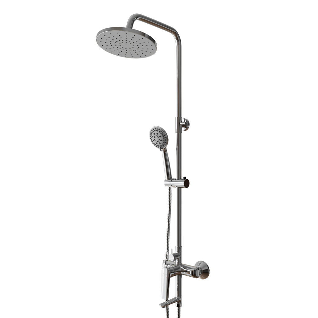 Душевая система 35к MIXLINE МЛ2429(ML2429) излив лейка 3 позиции +лейка "Тропический душ" ХРОМ