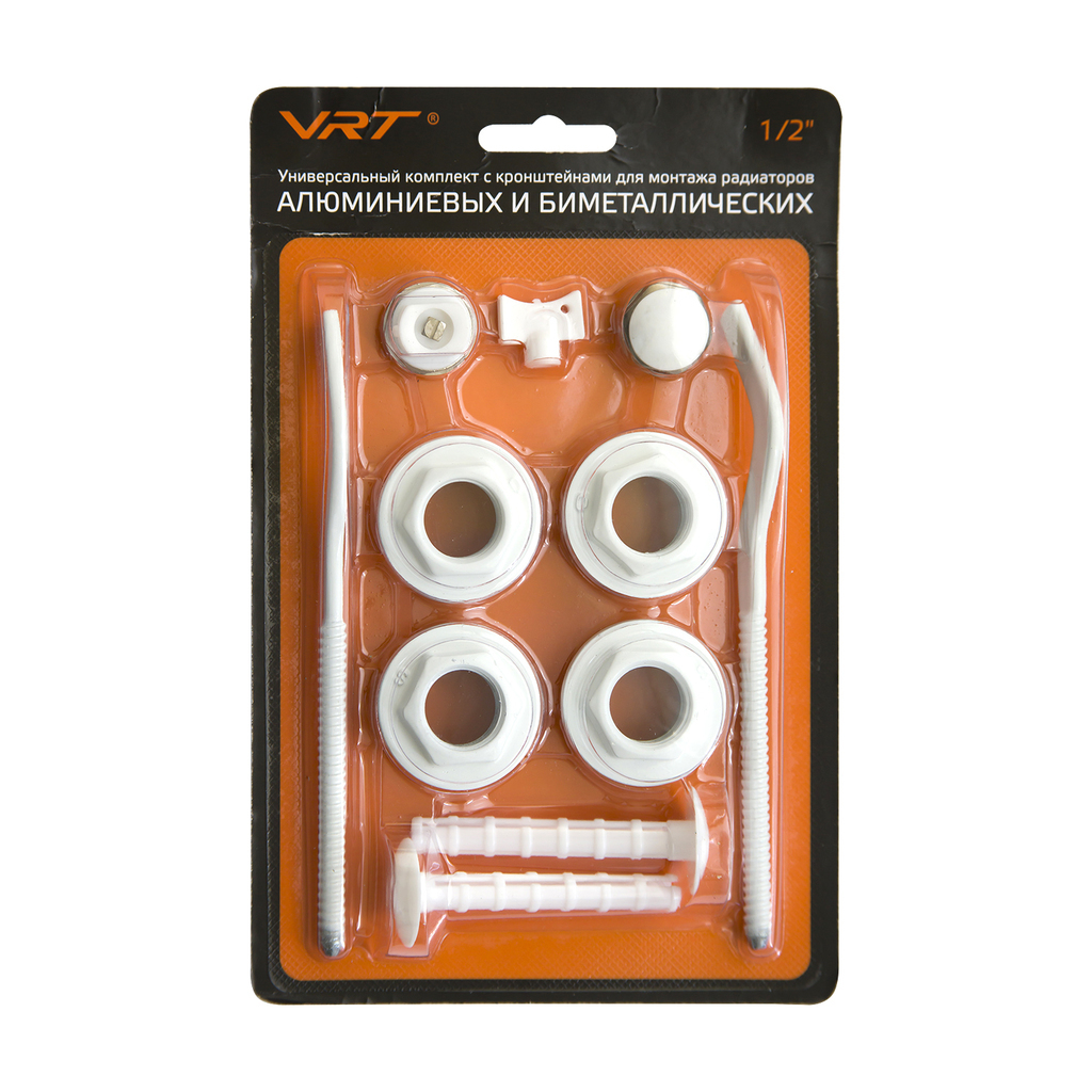 Комплект для радиатора 1/2'' с двумя кронштейнами VRT®