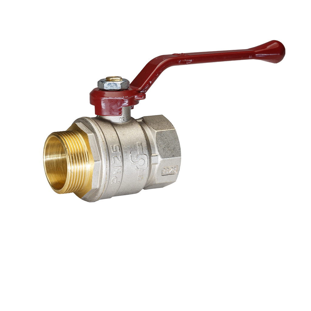 Кран шаровой 1 1/2'' вн/нар рукоятка TEMPER