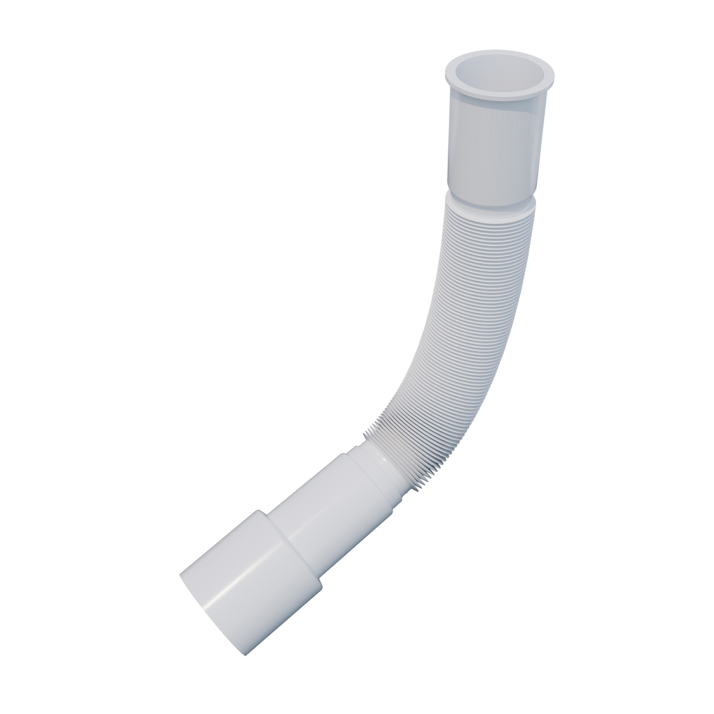 Гофра 1 1/2"*40*50 (800мм) GW1280 без гайки ИНКОПЛАСТ