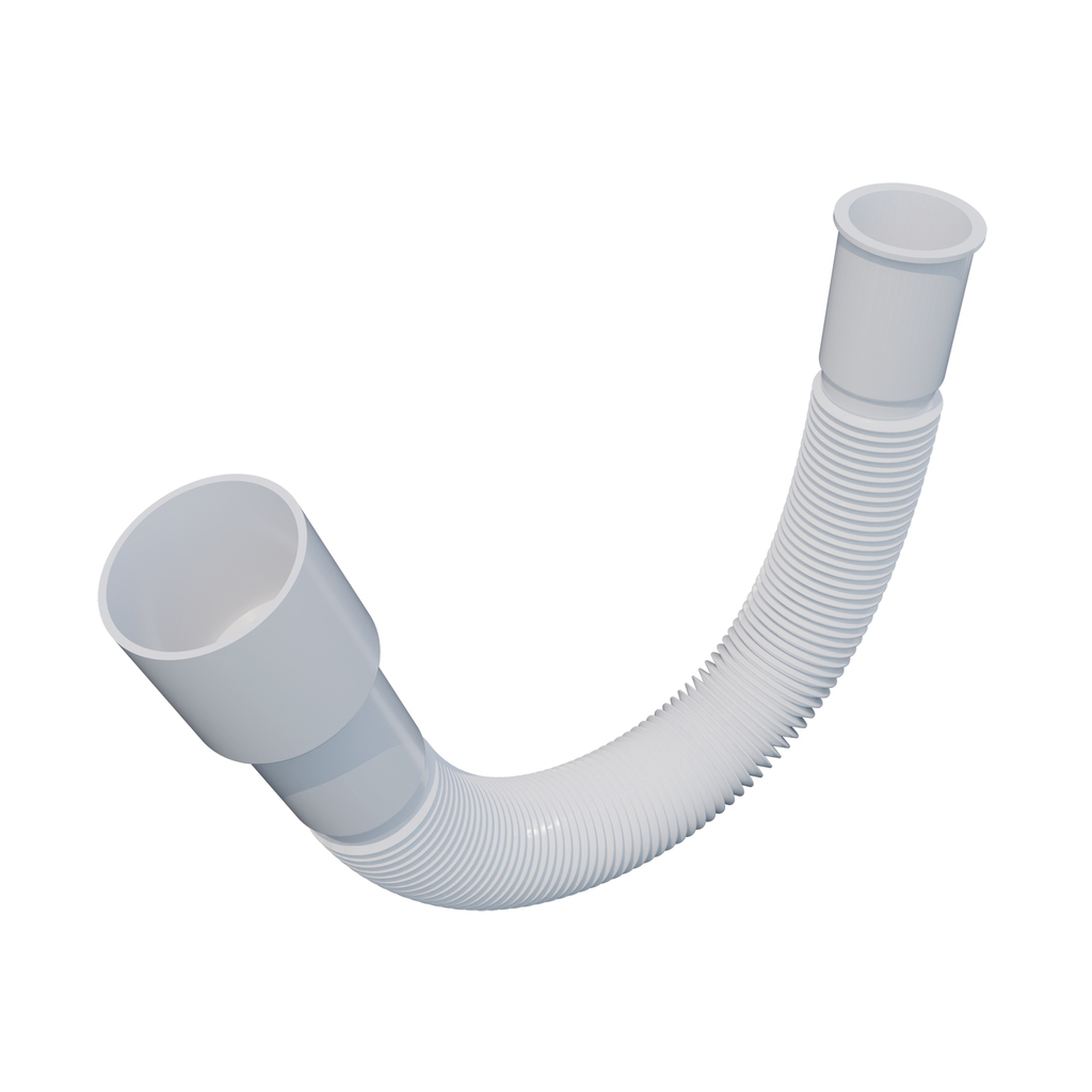 Гофра 1 1/2"*40*50 (1450мм) GW12145 без гайки ИНКОПЛАСТ