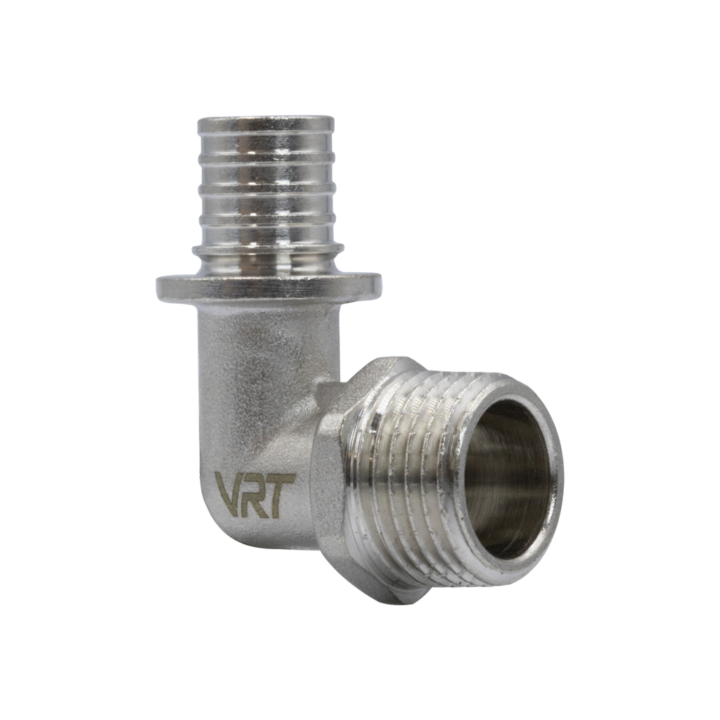 Уголок аксиальный 16 (2,2) х 1/2'' с наружной резьбой VRT®