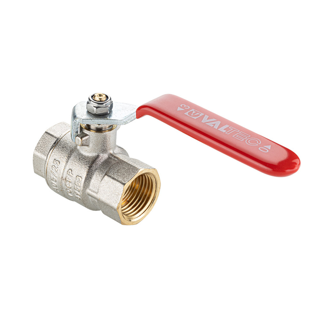 Кран шаровой 3/4'' вн/вн рукоятка VALTEC VT.214S  BASE-ГОСТ