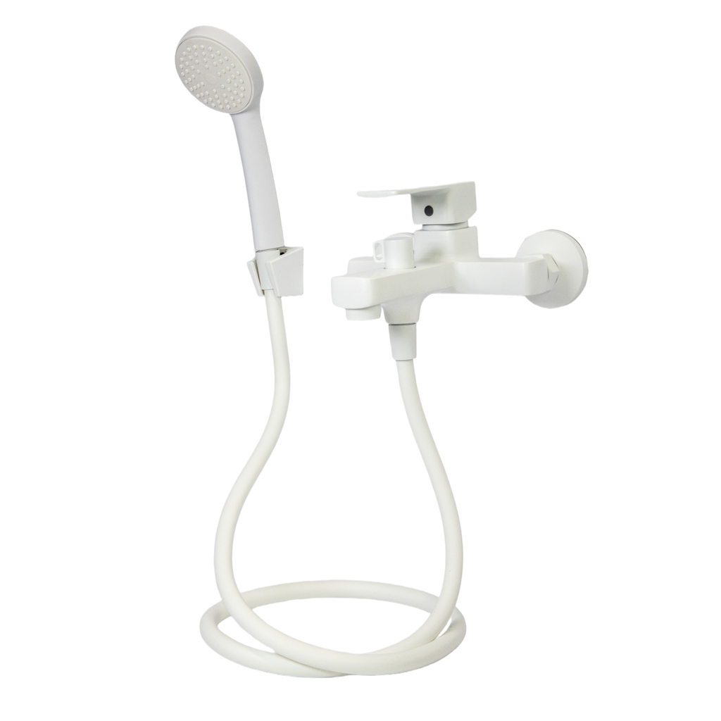 Смеситель для ванны 35k MIXLINE МЛ16-01Б БЕЛЫЙ
